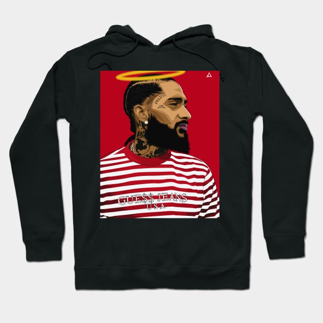 NIPSEY HUSSLE Hoodie by stooldee_anthony@yahoo.com